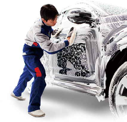 純水手洗い洗車